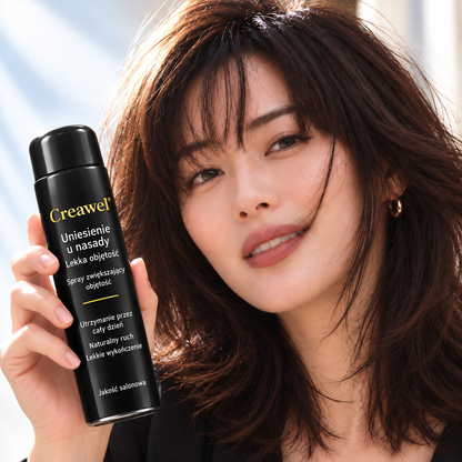 🔥【Tylko przez ograniczony czas – 70% TANIEJ】Creawel® 🚩 Brzoskwiniowy spray zwiększający objętość u nasady | Lekko unosi włosy u nasady, zapewniając elegancki i pełny objętości wygląd