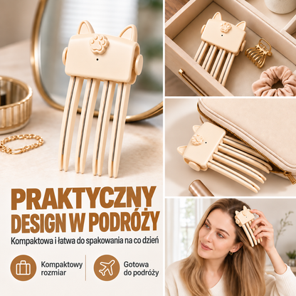 🎉 Ponad 50 000 sprzedanych sztuk🚋 | BILLHOL® 🙆‍♀️ Bezprzewodowa spinka premium – unosi włosy u nasady i dodaje objętości